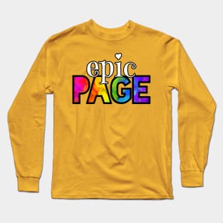Epic PAGE Long Sleeve T-Shirt